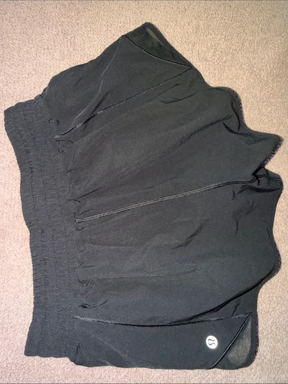 lululemon athletica Black Athletic Shorts